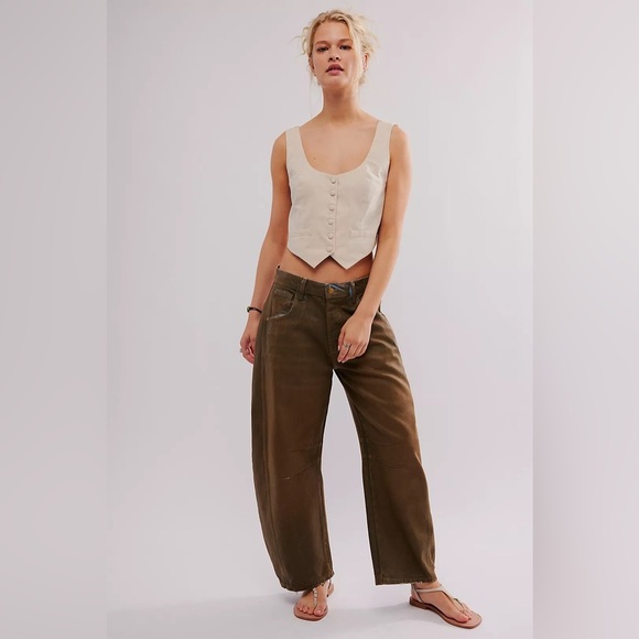 Free People Bailey Battenburg Vest – Ivory / Ecru Combo | Size S - Picture 3 of 8